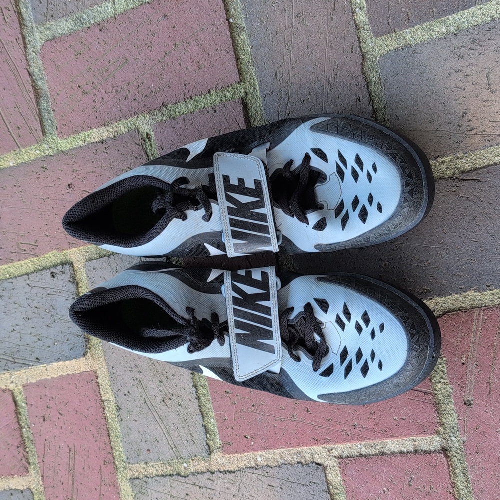 Nike Rival SD track and field throwing shoes size men's 10 euro 44 gray/black